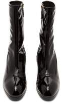 Thumbnail for your product : Gucci Pryntil Patent Leather Ankle Boots - Mens - Black