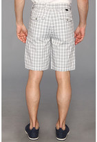 Thumbnail for your product : DKNY Yarn Dyed Check Flat Front Short