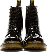 Thumbnail for your product : Dr. Martens Black Patent 1460 W 8-Eye Boots