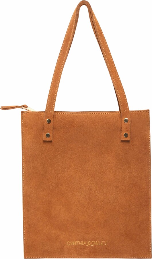Cynthia Rowley Sleek Suede Tote
