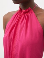 Thumbnail for your product : J.W.Anderson Asymmetric Halterneck Dress - Pink