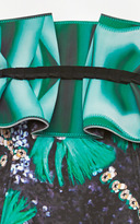 Thumbnail for your product : Mary Katrantzou Ruffled Printed Satin Dress