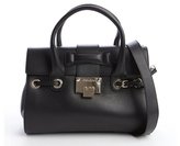 Thumbnail for your product : Jimmy Choo black leather 'Rosalie' convertible satchel