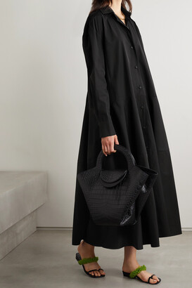 Marni Cotton-poplin Midi Shirt Dress - Black