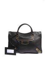 Thumbnail for your product : Balenciaga Classic City gold-edge leather tote