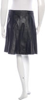 Thumbnail for your product : Belstaff Leather Pleated Skirt