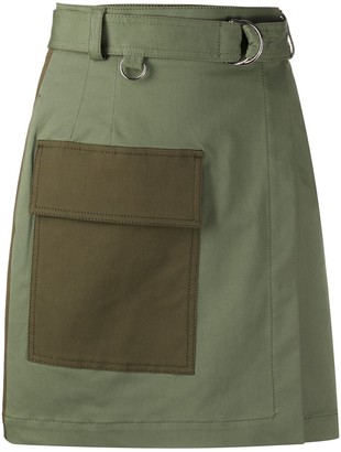 MSGM Utility Wrap Skirt