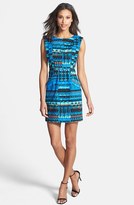 Thumbnail for your product : Plenty by Tracy Reese 'Vanessa' Print Sheath Dress (Regular & Petite)