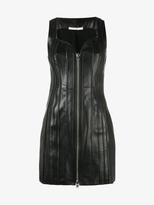 Givenchy sleeveless zipped mini dress