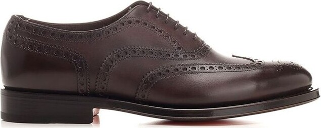 Santoni Oxford Lace-Up Shoes