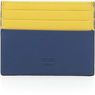 Fendi Century Calfskin Bag Bugs Cardholder