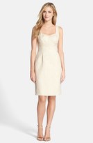 Thumbnail for your product : Tahari Women's Metallic Jacquard Jacket & Dress, Size 6 - White