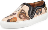 Thumbnail for your product : Givenchy Butterfly-Print Leather Skate Shoe