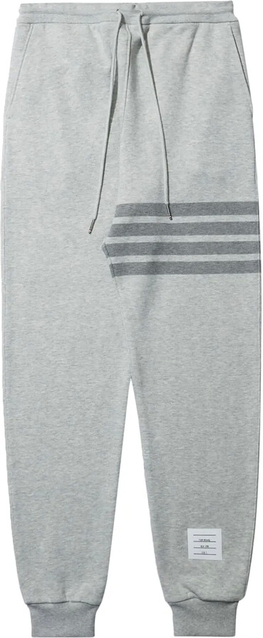 Thom Browne 4-Bar stripe cotton track pants