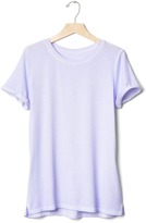 Thumbnail for your product : Gap Softspun knit roll-sleeve tee