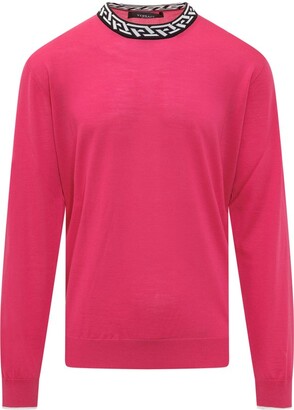 bright pink mens jumper