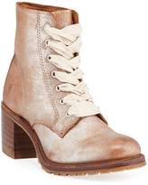 Thumbnail for your product : Frye Sabrina Metallic Suede Boots