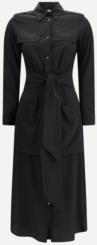 Ella Utility Silk Dress