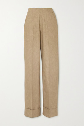 KING & TUCKFIELD Beige Belted Grant Trousers - ShopStyle