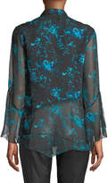 Thumbnail for your product : Elie Tahari Layla Floral-Print Silk Blouse