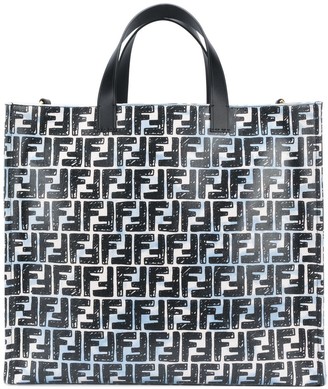 fendi monogram tote bag