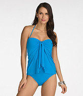 Thumbnail for your product : Lauren Ralph Lauren Laguna Flyaway Bandeau One-Piece Swimsuit