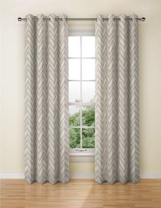 Marks and Spencer Crescent Chevron Eyelet Curtains