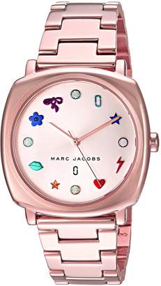Marc Jacobs Women's 'Mandy' Quartz Stainless Steel Casual Watch, Color:Rose Gold-Toned (Model: MJ3550)