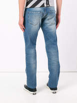 Thumbnail for your product : Philipp Plein faded straight-leg jeans