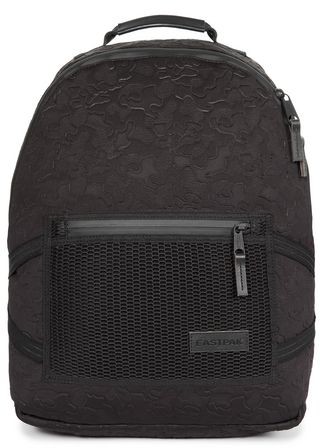 eastpak fluster merge full black backpack