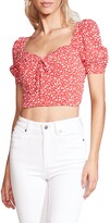 Thumbnail for your product : Bardot Ditsy Floral Crop Top