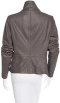 Thumbnail for your product : Vince Leather Asymmetrical Jacket