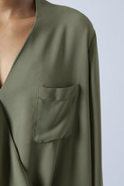 Thumbnail for your product : Topshop Drape front blouse