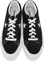 Thumbnail for your product : Converse Black Suede One Star Sneakers