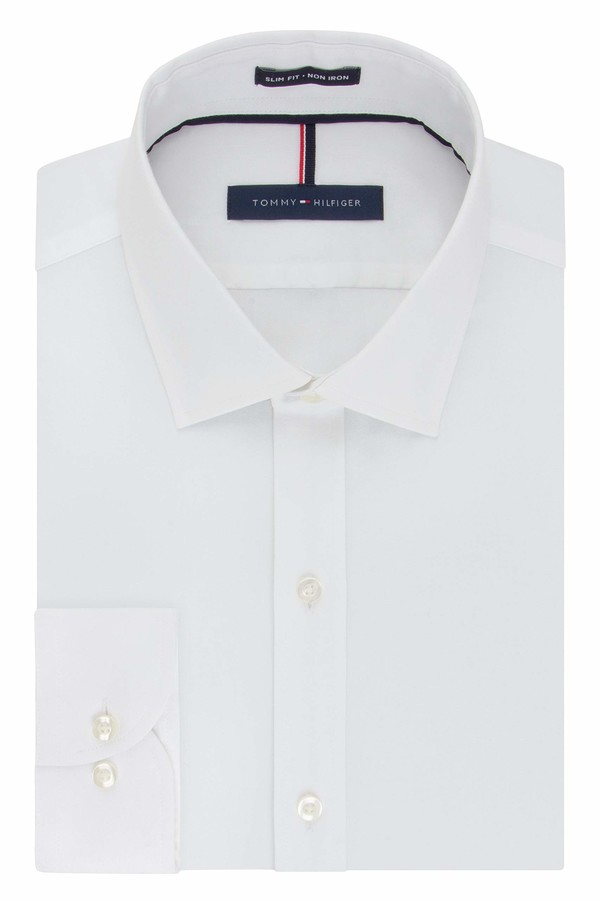 black tommy hilfiger dress shirt