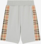 Thumbnail for your product : Burberry Childrens Vintage Check Panel Cotton Shorts Size: 10Y