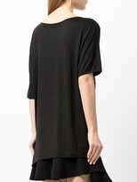 Thumbnail for your product : Lisa Von Tang embroidered bamboo jersey T-shirt