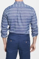 Thumbnail for your product : Bonobos 'Blue Reef' Slim Fit Stripe Oxford Sport Shirt