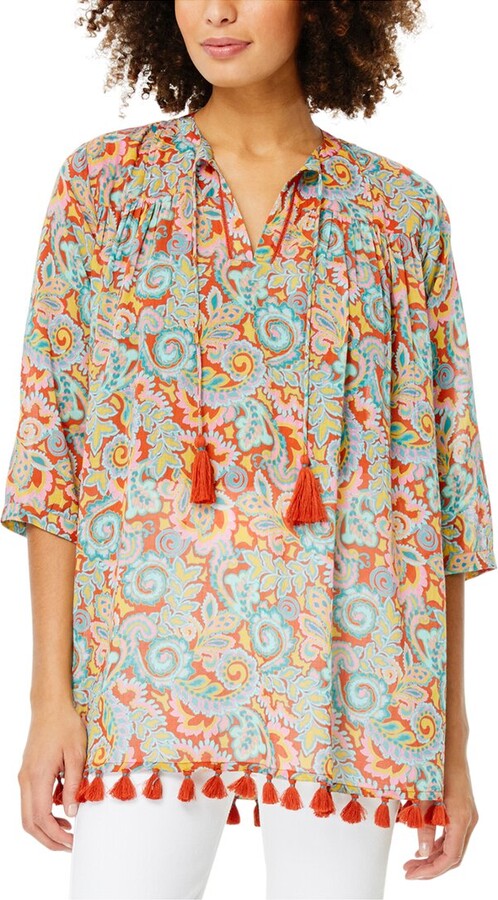 Roller Rabbit Rodez Serafina Tunic - ShopStyle Tops