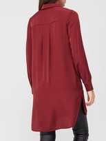 Thumbnail for your product : Very PremiumLonglineShirt - Burgundy
