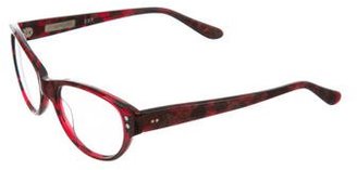 Derek Lam Cat-Eye Marbled Eyeglasses