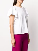 Thumbnail for your product : Forte Forte ruffle-sleeve T-shirt