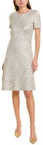 Thumbnail for your product : St. John Knit Wool-Blend A-Line Dress