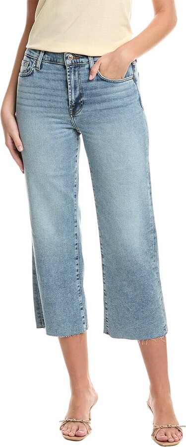 7 For All Mankind Luxe Vintage Alexa Love Soul Cropped Trouser Jean