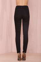 Thumbnail for your product : Nasty Gal Denim – The Kink Skinny in Sabbath Black