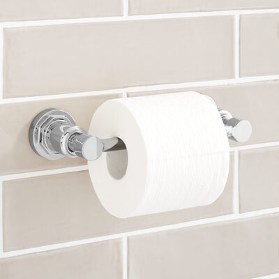 Signature Hardware Greyfield Toilet Paper Holder