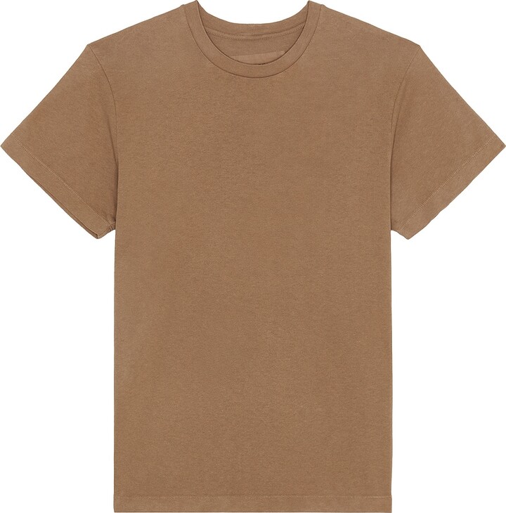 Nili Lotan Bradley Tee in Taupe