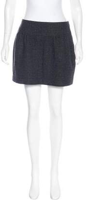 Vanessa Bruno Wool Mini Skirt