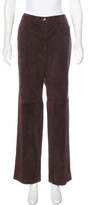 Thumbnail for your product : Escada Suede Wide-Leg Pants