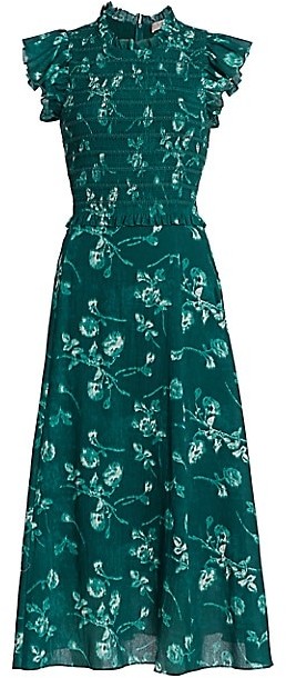 sea monet smocked dress